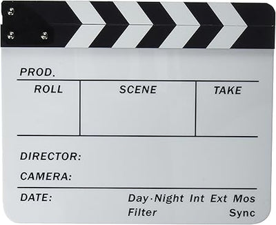 Neewer 10082300 Acrylic Film Clapboard Director's Slate
