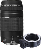 Canon EOS R10 Mirrorless Camera Bundle 18-45mm & Telephoto Lens Renewed