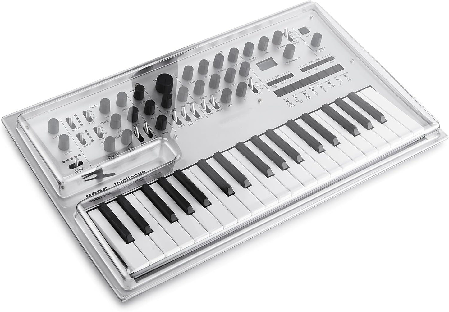 Decksaver DS-PC-MINILOGUE Korg Minilogue Synthesizer Cover
