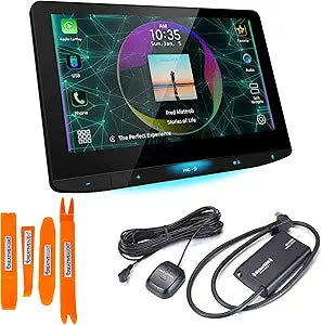 JVC KW-Z1000W 10.1" HD Wireless CarPlay Android Auto Receiver