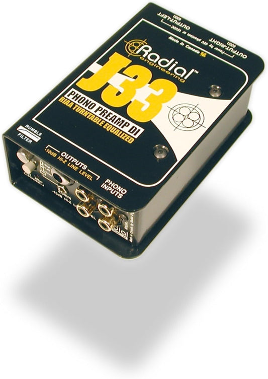 Radial Engineering R800 1300 J33 Turntable Preamp DI Box