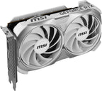 MSI RTX 4060 VENTUS 2X White OC Gaming GPU
