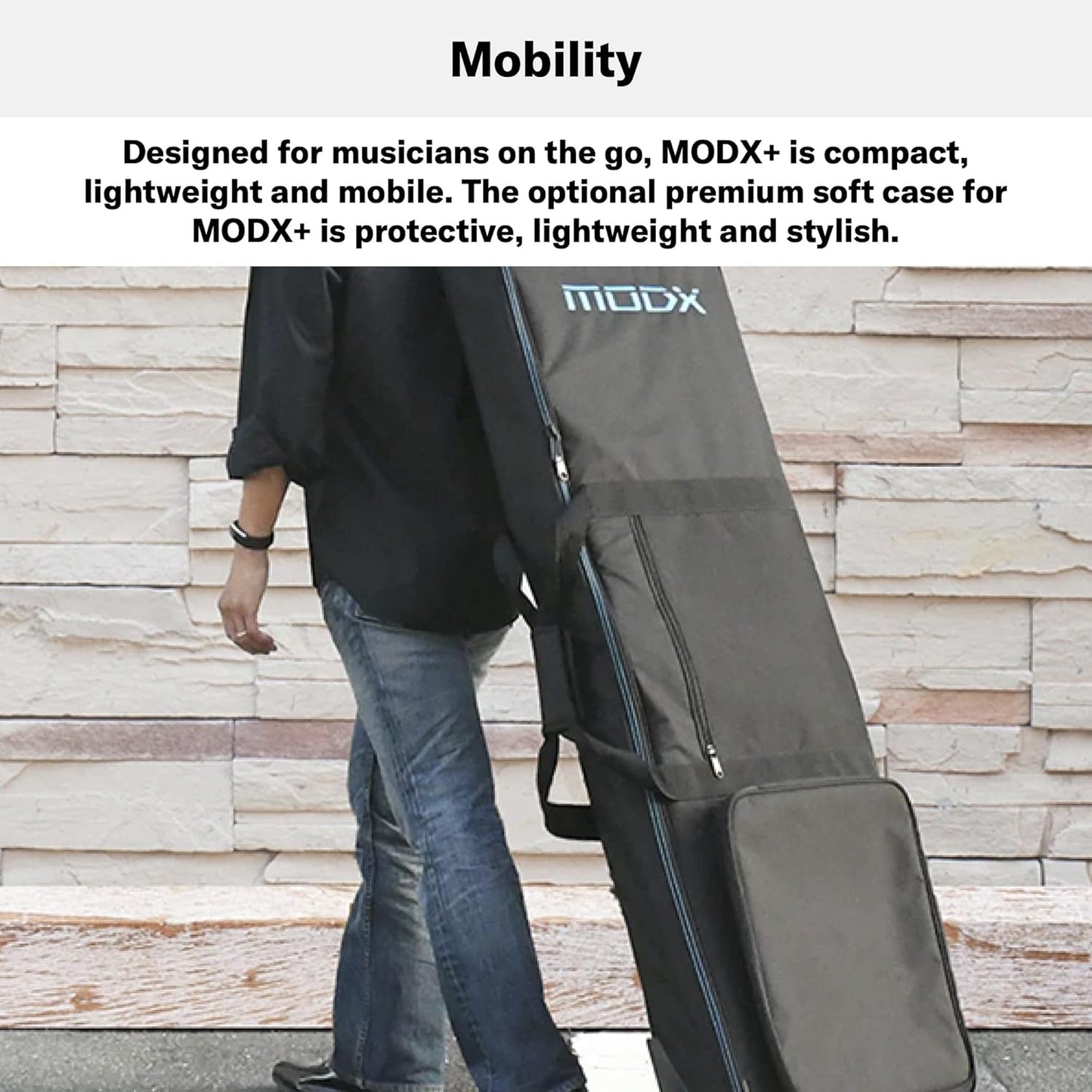 Yamaha MODX8+ 88-Key Synthesizer Workstation - Black