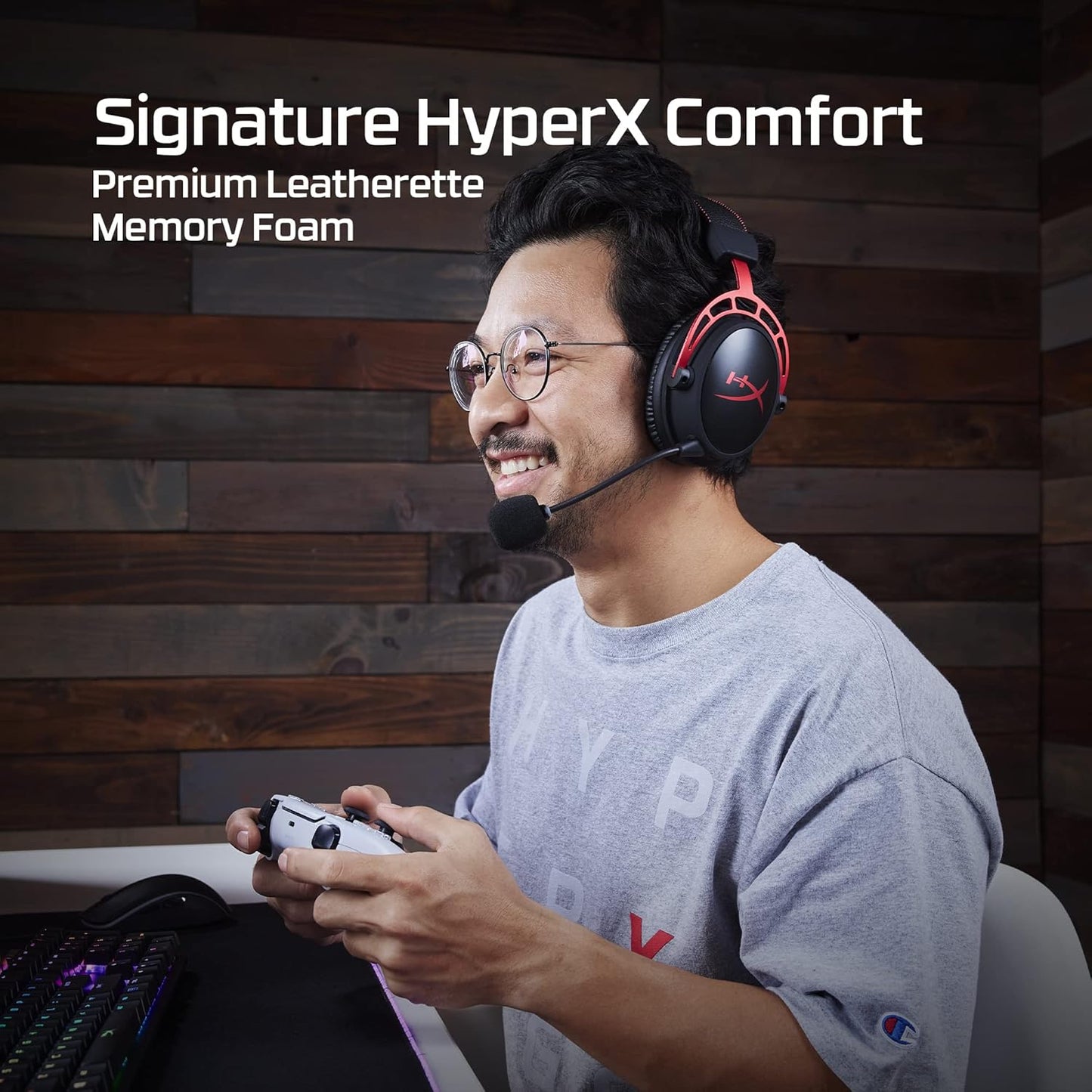 HyperX 4P5D4AA Cloud Alpha Wireless Gaming Headset - Red