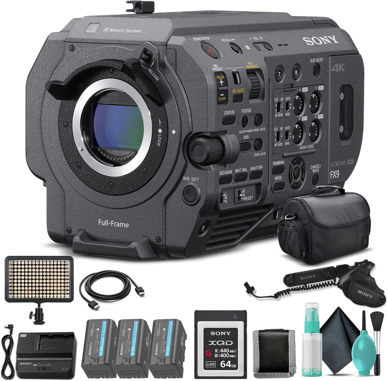 Sony PXW-FX9V 6K Full-Frame Camera System Body Only Bundle — main product image
