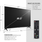 LG 50UN7000PUC 50-inch 4K Smart TV with Alexa