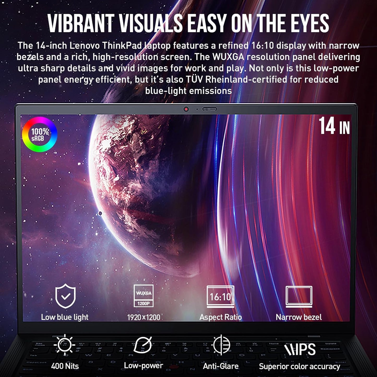 Lenovo Thinkpad X1 Carbon 1185G7 14" WUXGA Laptop i7