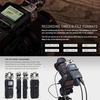 Zoom ZH5 K3 Portable Recorder Kit w/ Lavalier Mic