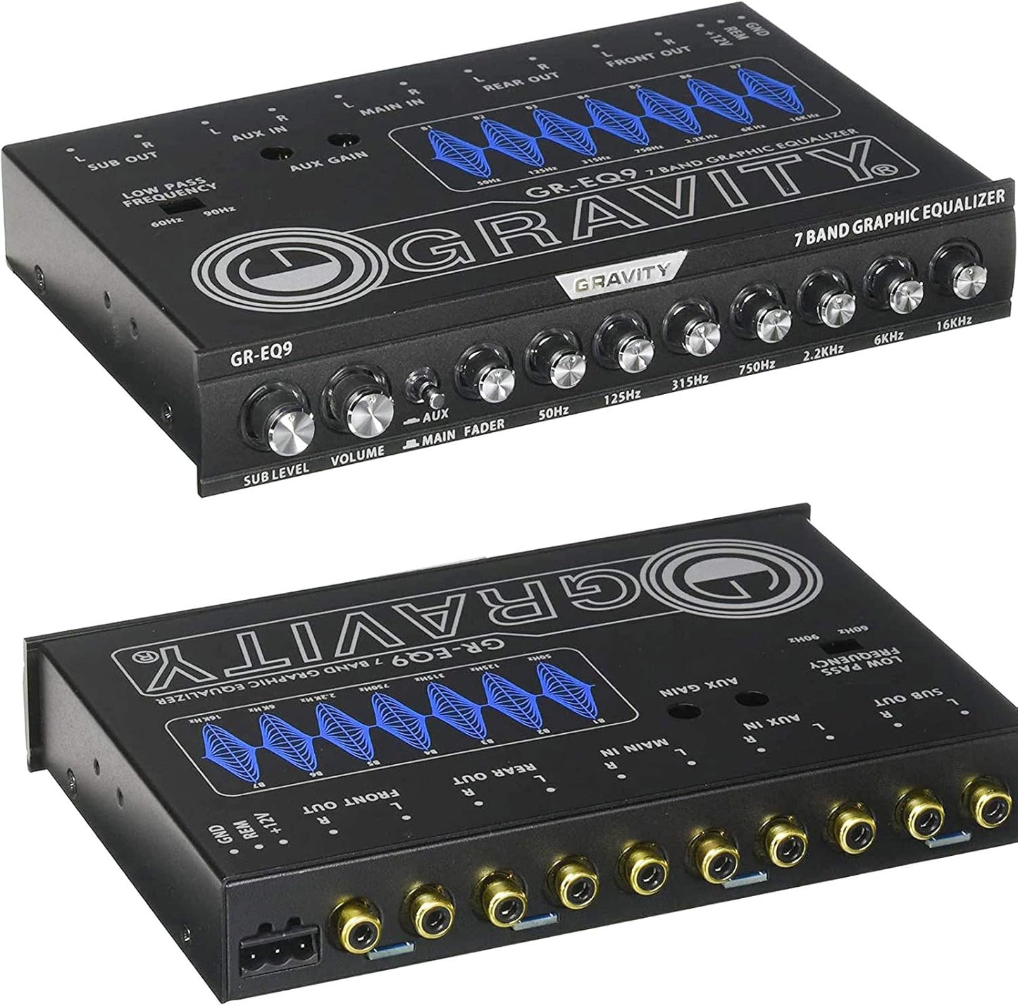 Gravity GR-EQ9 7 Band Graphic Equalizer Car Audio