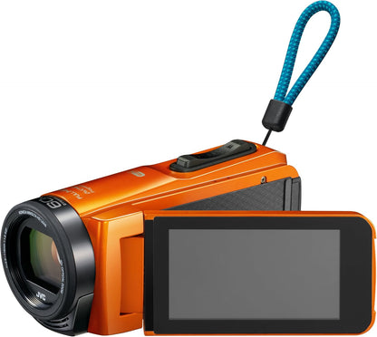 JVC GZ-RX670-D Everio R Wi-Fi Camcorder (Orange)