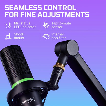 HyperX DuoCast RGB USB Condenser Microphone