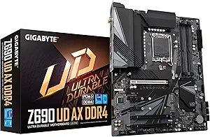 Gigabyte Z690 UD AX DDR4 Motherboard - LGA 1700