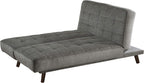 Lexicon 194840120780 Bowen Dark Gray Futon Sofa
