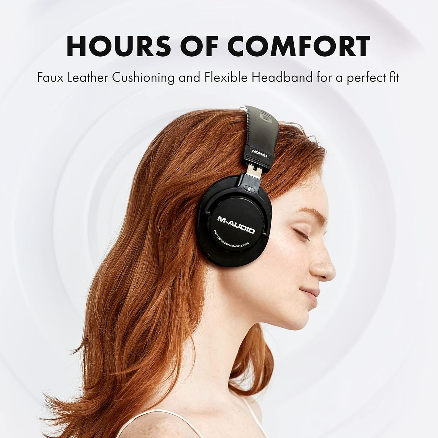 M-Audio HDH40 Over-Ear Studio Monitoring Headphones