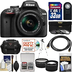 Nikon D3400 DSLR Camera Kit with 18-55mm Lens