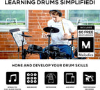 Alesis Nitro Mesh Kit Electronic Drum Set with Headphones