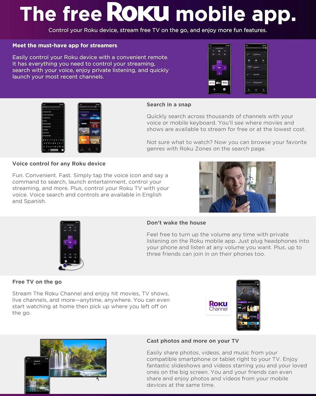 JVC LT75MAW6 75-Inch 4K UHD Roku Smart TV HDR10