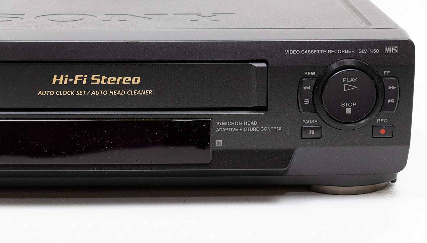 Sony SLV-N50 Hi-Fi Stereo VHS VCR Player