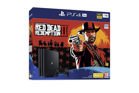 Sony 9761310 PlayStation 4 Pro 1TB Red Dead Bundle