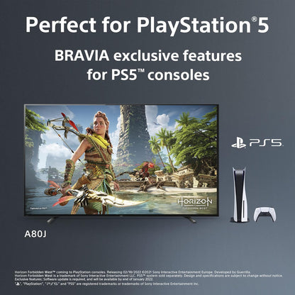 Sony CRT2SNXR65A80JRB 65" BRAVIA XR OLED 4K Google TV