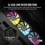 Corsair CC-9011269-WW iCUE LINK 6500X RGB Mid-Tower PC Case