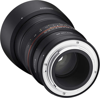Samyang SYRF85-C 85mm F1.4 Weather Sealed Lens Canon R