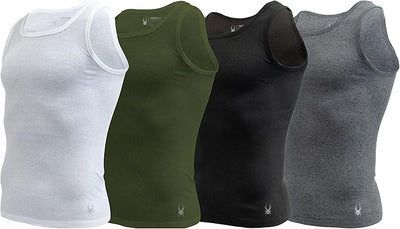 Spyder Pro Cotton Pro Stretch Mens Tank Tops