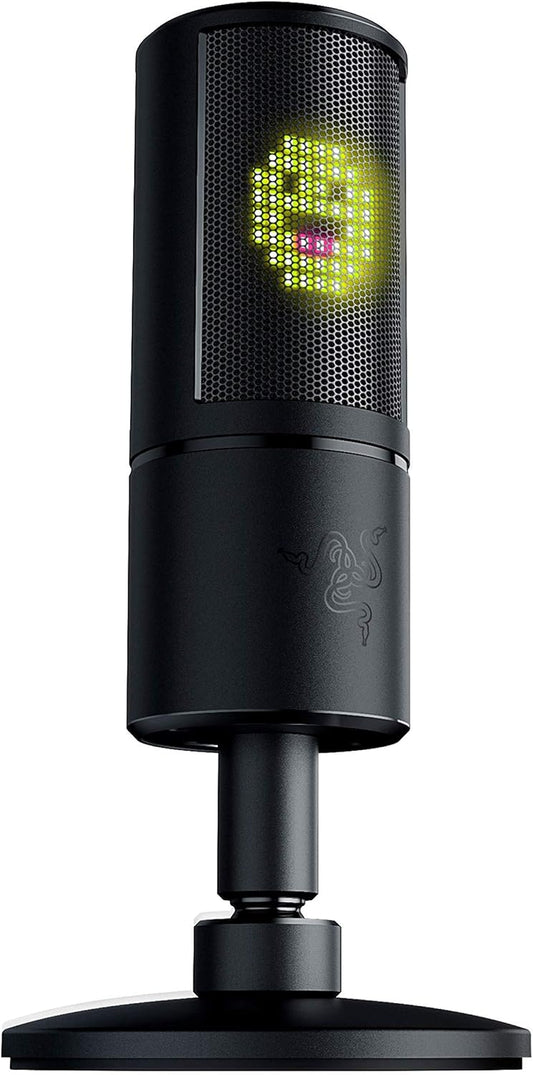 Razer Seiren Emote Streaming Microphone Interactive Renewed