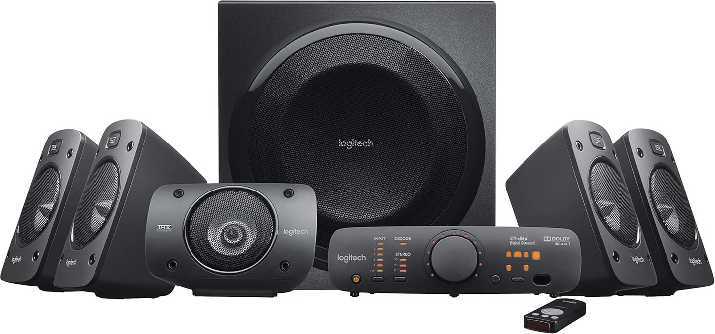 Logitech 980-000467-cr Z906 Renewed 5.1 Surround Sound System