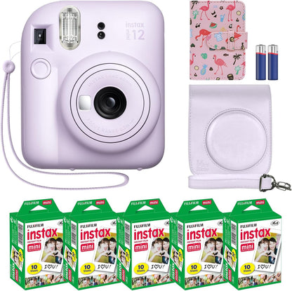 Fujifilm 16806286 Instax Mini 12 Instant Camera Bundle