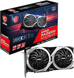 MSI RX 6700 XT MECH 2X 12G Gaming Radeon Graphics Card
