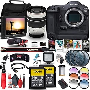 Canon 4895C002 EOS R3 Mirrorless Camera Kit with 70-200mm Lens (Renewed)