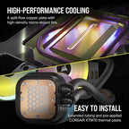 Corsair iCUE Link H100i LCD 240mm AIO Liquid Cooler