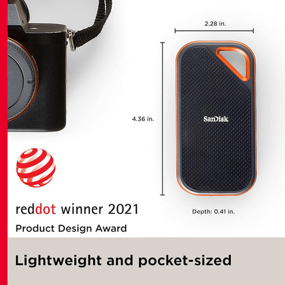SanDisk SDSSDE81 1TB Extreme PRO Portable SSD USB-C
