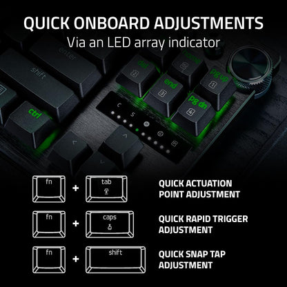 Razer RZ03-04980200-R3U1 Huntsman V3 Pro TKL Gaming Keyboard