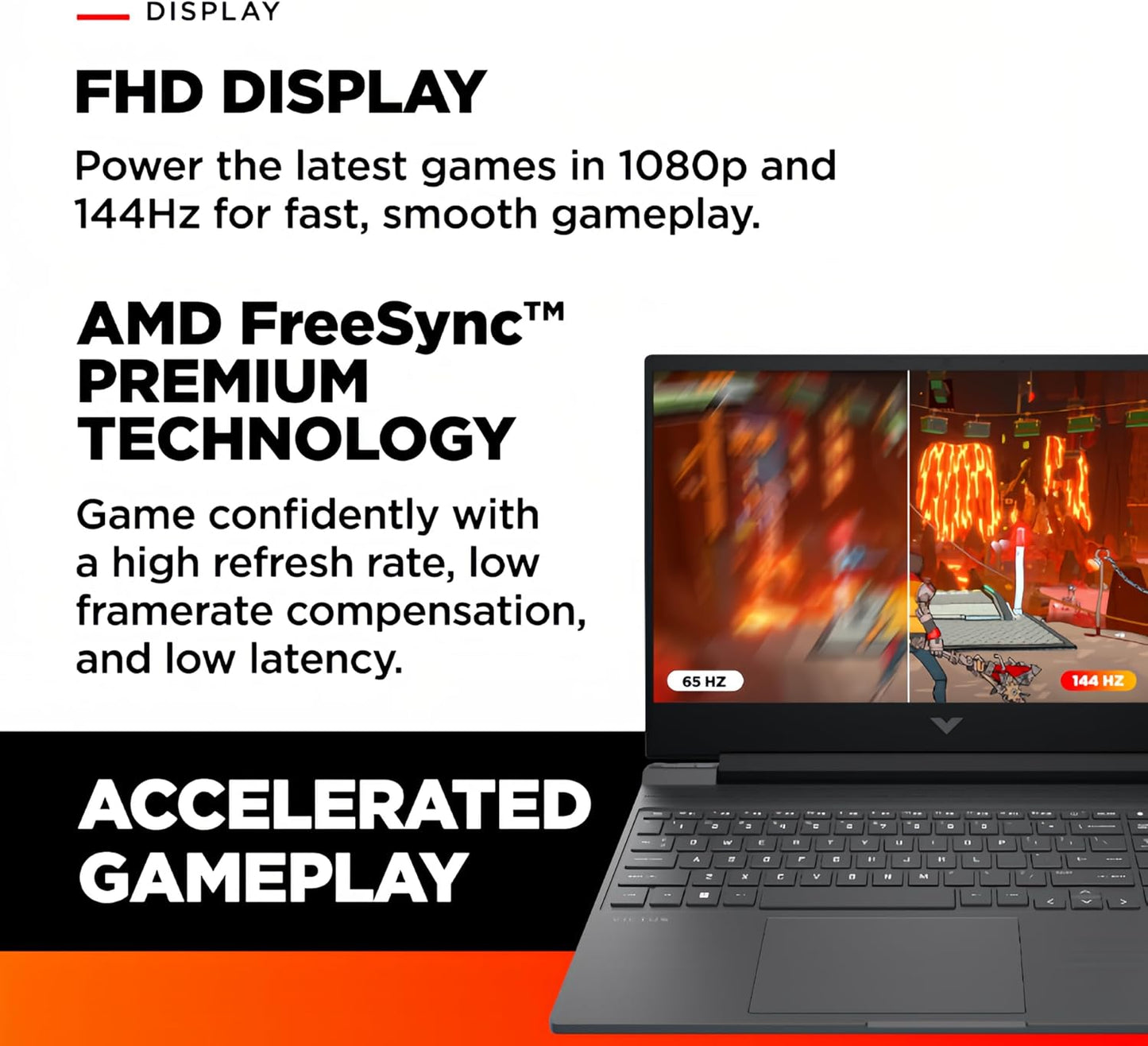 HP Victus AMD Ryzen 5 RX 6550M Gaming Laptop