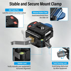 Sirui QC-55P 55mm Quick Release Plate Panoramic Head