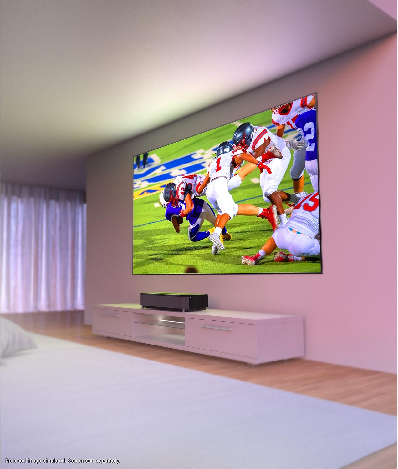 Epson V11HA90120-N LS800 4K Ultra Short Throw Projector (Renewed)