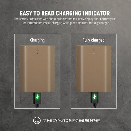 Neewer T-NP-FZ100 NP-FZ100 USB-C Battery Pack