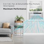 TCL H8W35W 8,000 BTU Smart Window Air Conditioner