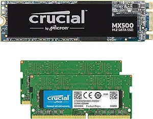 Crucial ASIHDD39 1TB M.2 SSD 32GB DDR4 Bundle