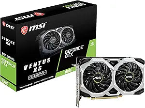 MSI GeForce GTX 1660 VENTUS XS 6G OC Graphics Card — main product image