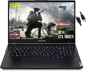 Lenovo Legion 5 - 15.6" 144Hz Gaming Laptop, Ryzen 7, 32GB, 512GB SSD, GTX 1660Ti