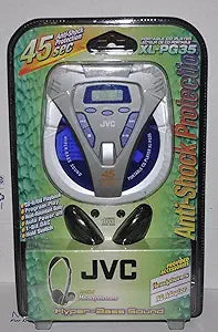 JVC XL-PG35 Anti-Shock Portable CD Player with Headphones — main product image