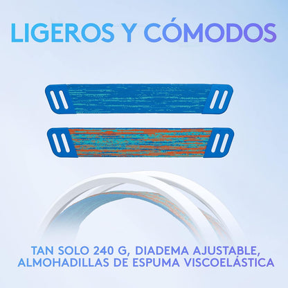 Logitech G335 Wired Gaming Headset - White - Renewed