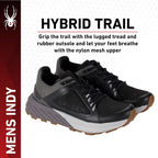Spyder SP10253-001 Men's Trail Running Shoes Black
