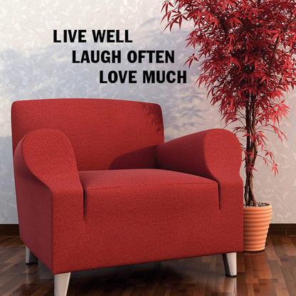 Westcott 15860 LetterCraft 6-Inch Removable Vinyl Letters - Black