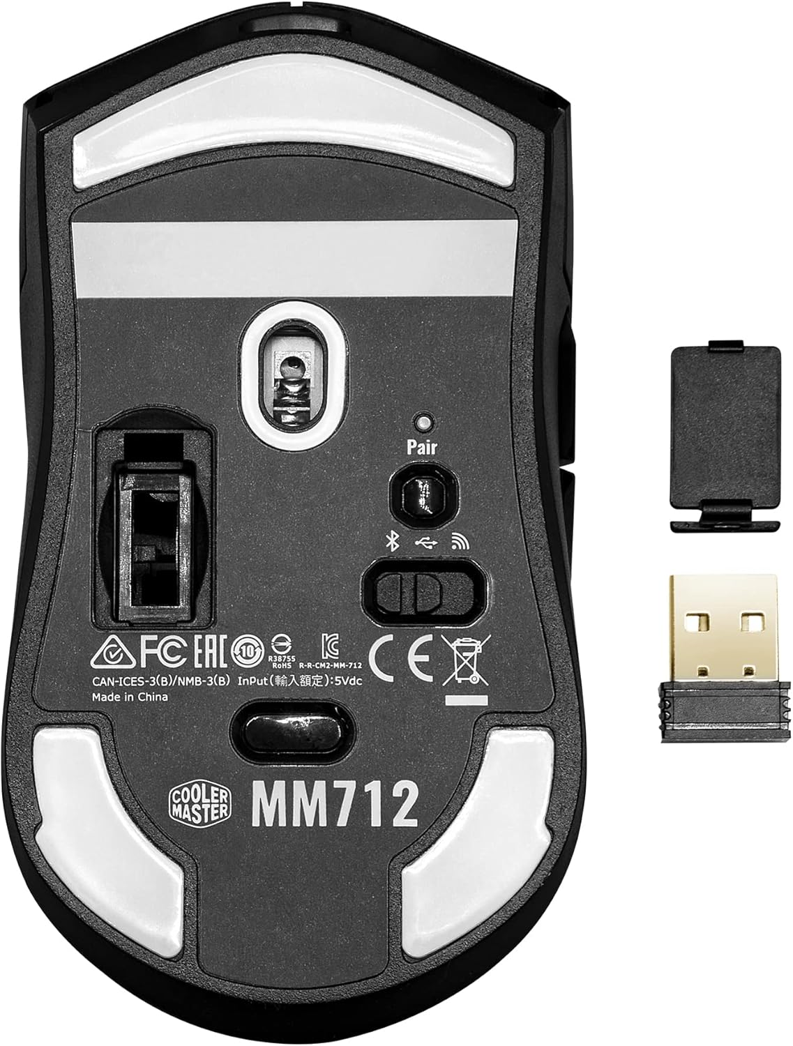Cooler Master MM712 Black Wireless Gaming Mouse