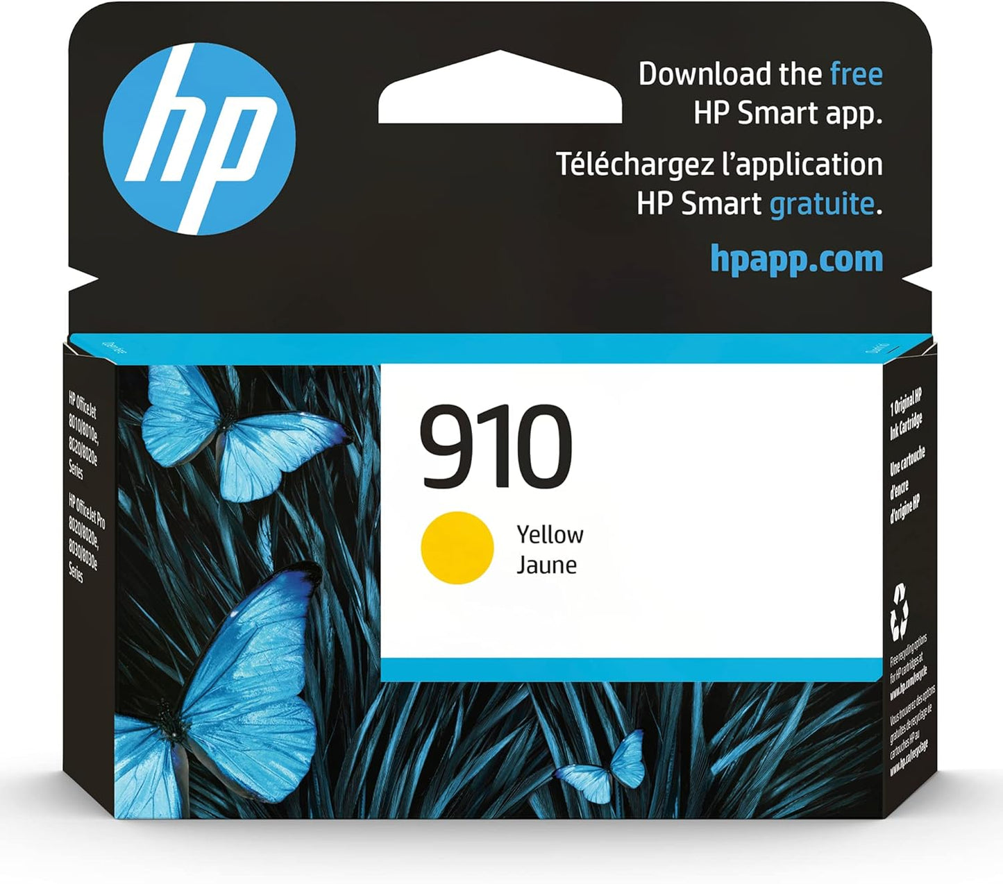 HP 3YL60AN 910 Yellow Ink Cartridge