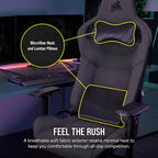 Corsair CF-9010057-WW T3 Rush Charcoal Gaming Chair